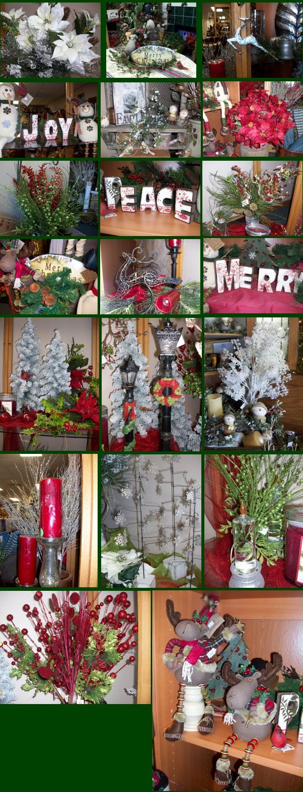 Assorted Christmas Decor