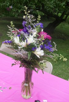 Vase of Fresh Flowers