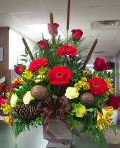 Masculine Floral Arrangement