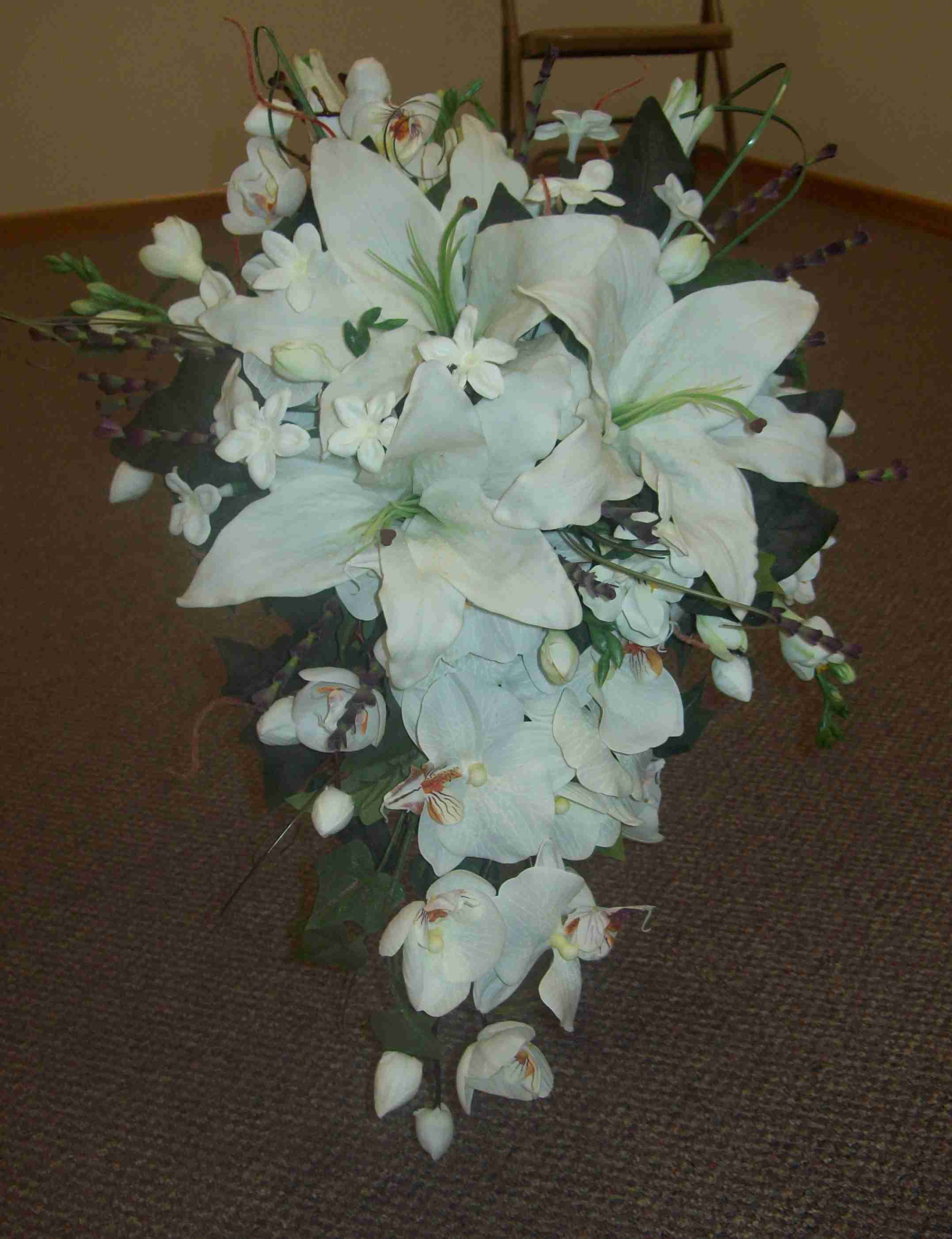 White Bridal Bouquet